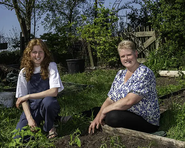 Blaricum Buiten, de ontdekking van een moestuin