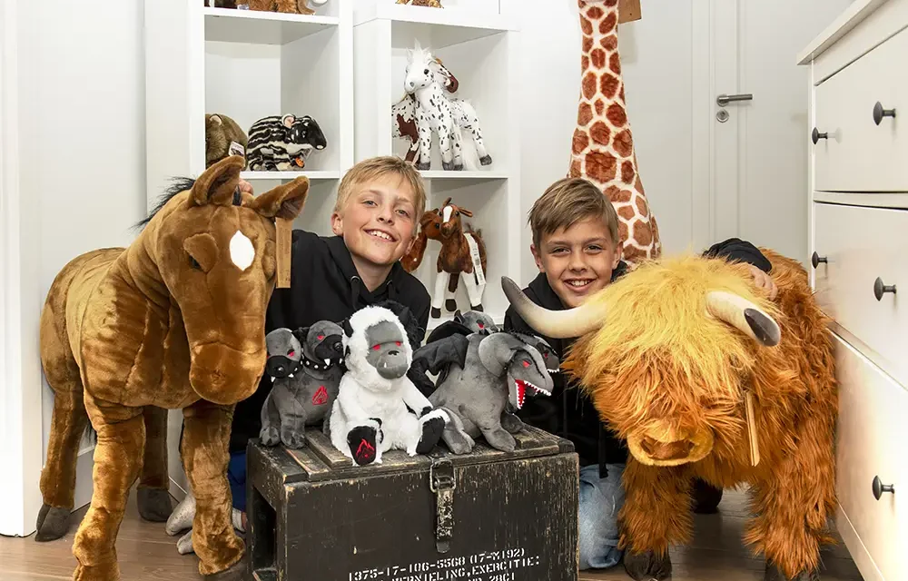 Jonge ondernemers met een knuffelmissie