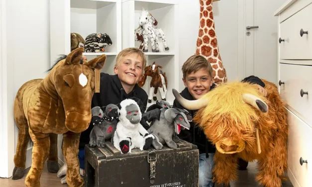 Jonge ondernemers met een knuffelmissie