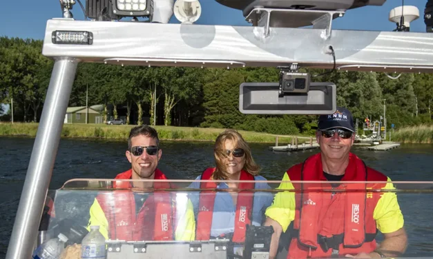 Helden op het Blaricumse Gooimeer, een middag op stap met de KNRM Blaricum