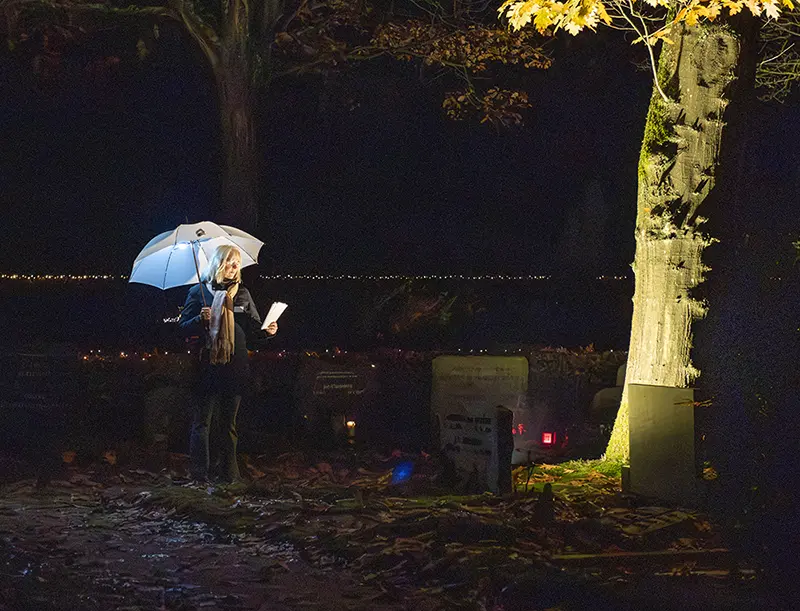 Lichtjesavond op de Woensberg