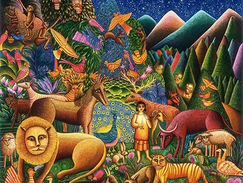 En een kleine jongen zal ze hoeden