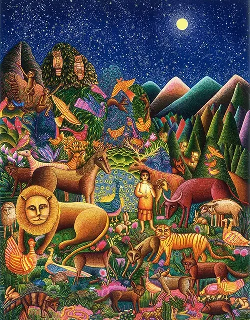 En een kleine jongen zal ze hoeden