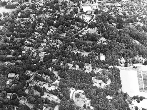 Een blik op Blaricum, bijna een halve eeuw geleden