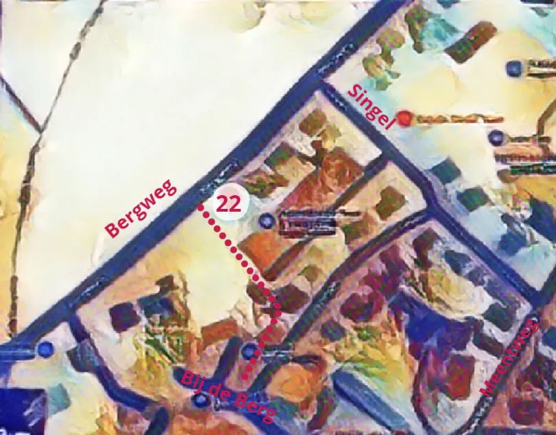 Olifantenpaadjes in Blaricum Bergweg – Bij de Berg