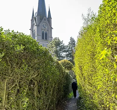 Olifantenpaadjes in Blaricum, Venenweg – Kerklaan
