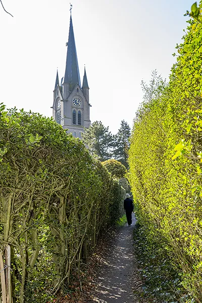 Olifantenpaadjes in Blaricum, Venenweg – Kerklaan