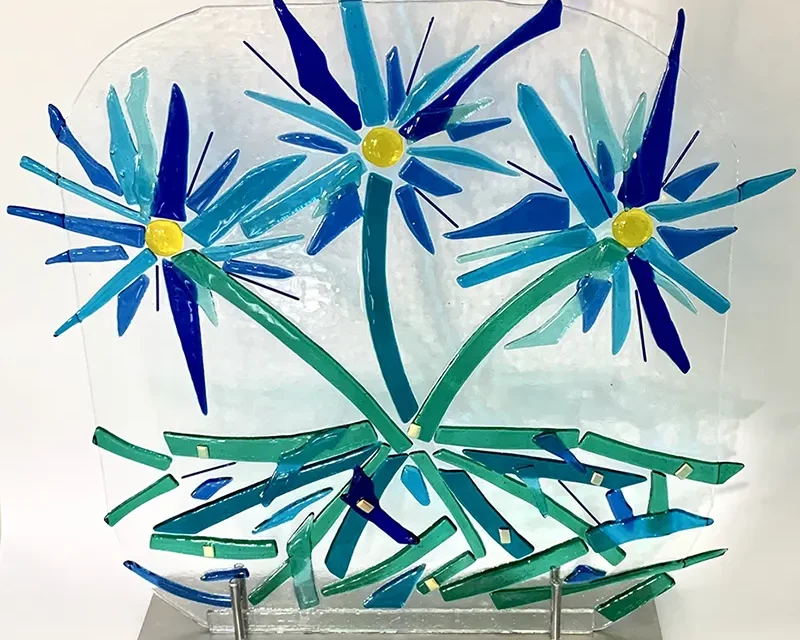 Waar bloeien de drie korenbloemen?